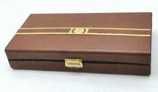 Estuche Aseo Vintage Cuero Italiano