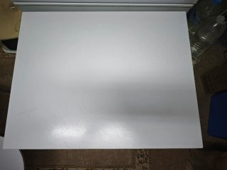 Mesa extensible blanca + 4 sillas