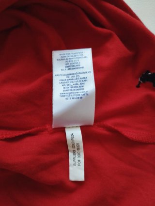 Camiseta Polo Ralph Lauren Roja Talla M
