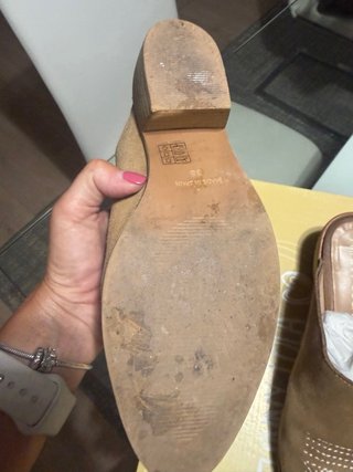 Zuecos de cuero Funny Happy Shoes talla 38