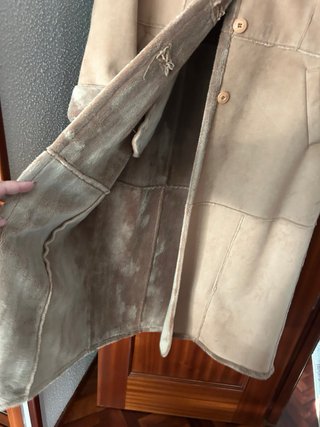 Abrigo Merletti ante y pelo mujer talla 46
