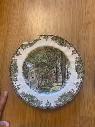 Colección Platos Porcelana The Friendly Village