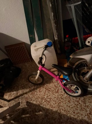 Bicicleta infantil rosa