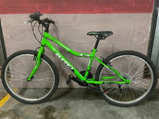 Bicicleta infantil B-PRO 24 verde