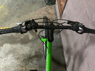 Bicicleta infantil B-PRO 24 verde
