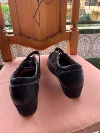 Zapatos H&L Velcro Negros mujer /Talla 39
