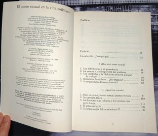 Libro El acoso sexual en la vida cotidiana Altaya