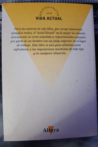 Libro El acoso sexual en la vida cotidiana Altaya