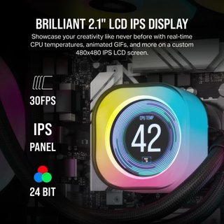 Corsair iCUE LINK H170i LCD 420mm RGB