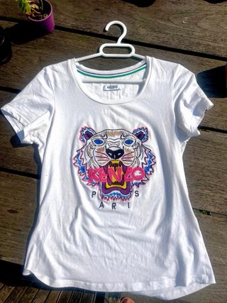 Camiseta Kenzo Mujer Tigre Multicolor