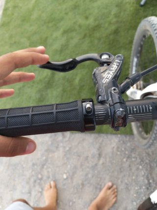 Bici MTB Freeride Btwin Fr10 (cambio per enduro)