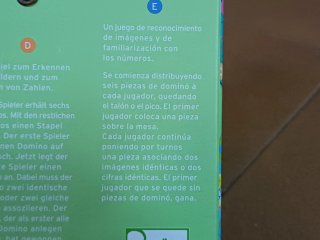 Domino Gigante Djeco Infantil 28 Piezas