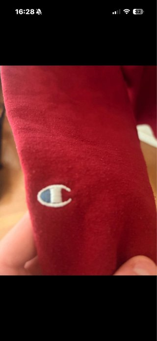 Sudadera Champion Roja