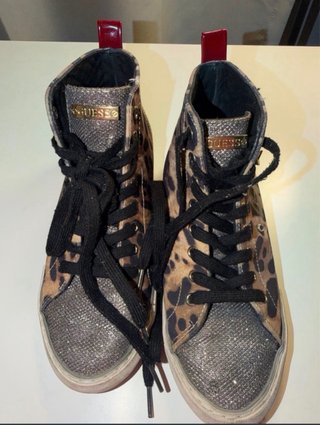 Zapatillas Guess Animal Print y Glitter