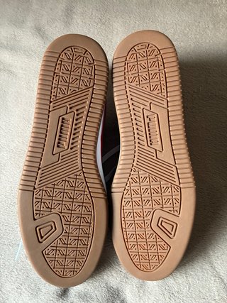 Zapatillas Puma Blancas y Rojas Talla 48 original