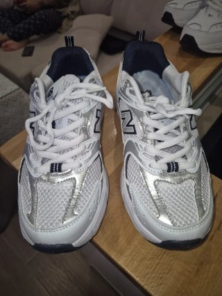 New Balance 530 Blanco y Azul