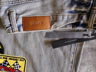 Jeans Amiri baggy fit blu