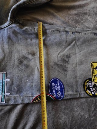 Jeans Amiri baggy fit blu