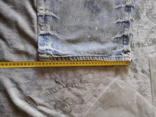 Jeans Amiri baggy fit blu