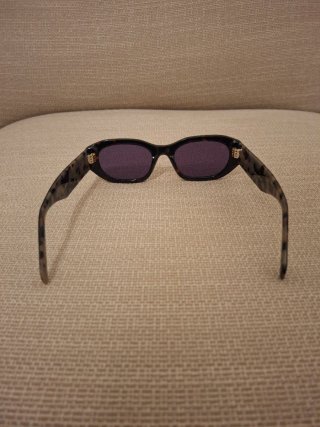 Occhiali da sole Jimmy Fairly rettangolari tartaru