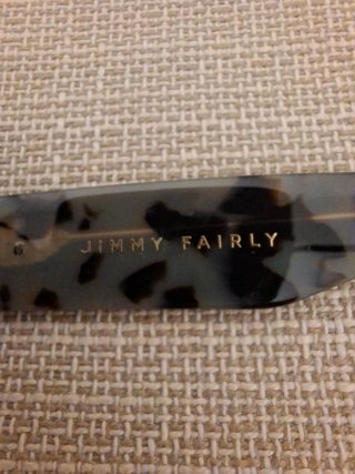 Occhiali da sole Jimmy Fairly rettangolari tartaru