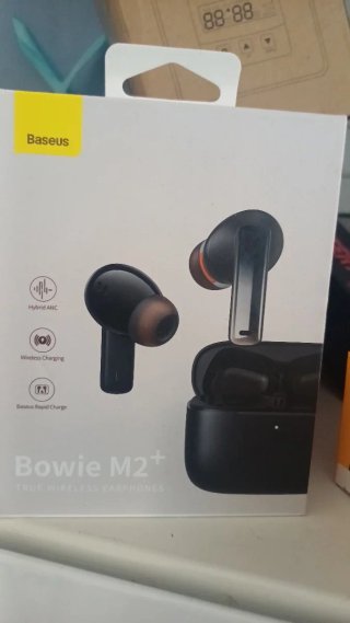 Auriculares Baseus Bowie M2+ Negro/Marrón