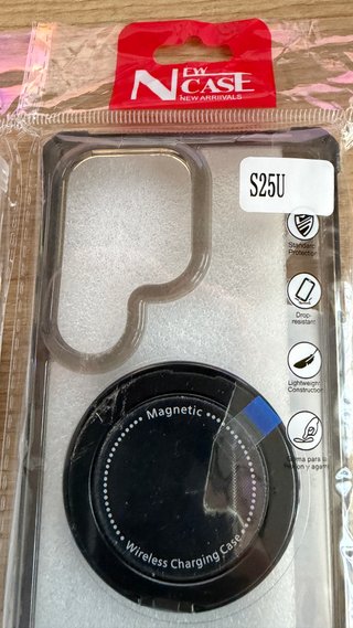2 Fundas NCASE S25U MagSafe Transparentes