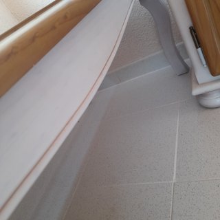 Mesa de madera 120x55x45