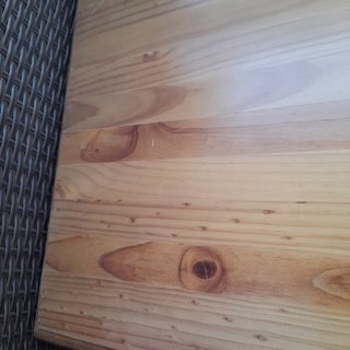 Mesa de madera 120x55x45
