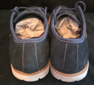 Zapatos Trappeur Azul Marino y Marrón