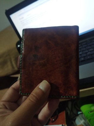 Cartera de piel hombre