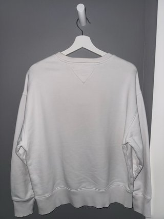 Felpa Tommy Jeans Bianca S Cotone