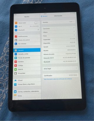 iPad 4ª Generación 32GB Negro
