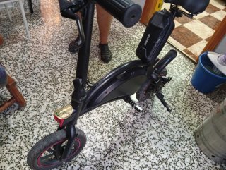 Patinete eléctrico con 2 baterías