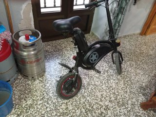 Patinete eléctrico con 2 baterías