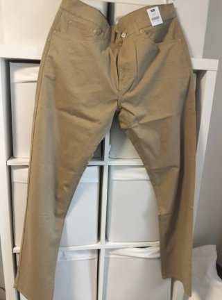 Pantalones Levi's 511 Slim Beige Talla M