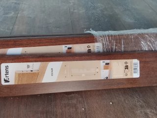 Rodapié de madera, 7 rodapiés de 2,50 metros