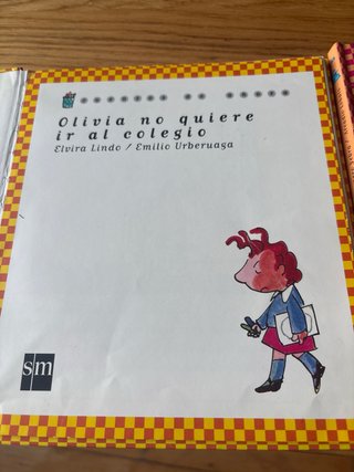 Conjunto dos librosOlivia no quiere ir al colegio