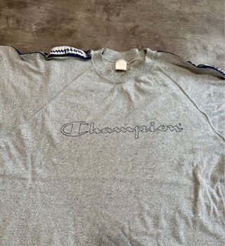 Camiseta Champion Talla XL Gris