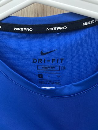 Camiseta Nike Pro Azul