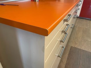 Mueble de cocina con cajones y puertas
