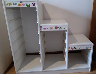 Estantería Escalera Trofast Ikea Blanca