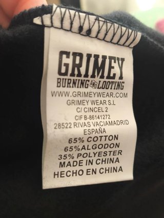 Sudadera GRIMEY Negra