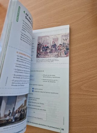 Libro Educativo Geografía e Historia 4 ° ESO