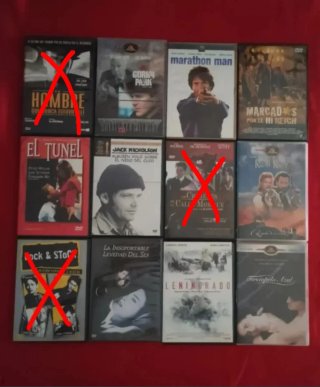 Dvd películas a 5€ unidad cine moderno