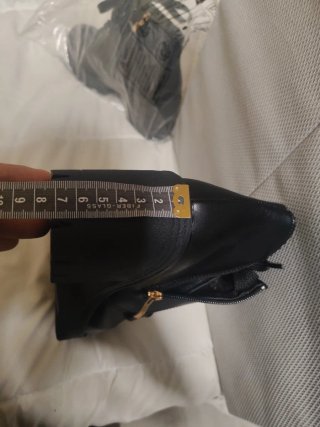 Botines negros mujer con cremallera y cordones