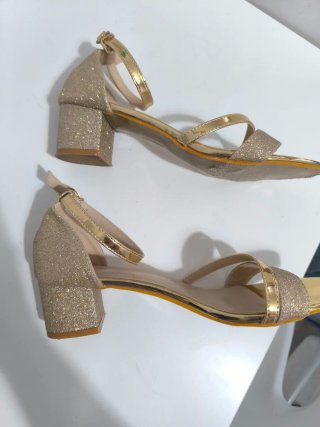 Lote 3 pares de zapatos de tacón TALLA 40/41