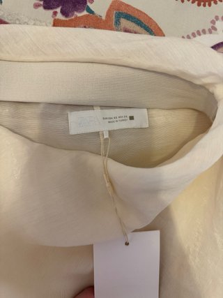 Pantalón pareo encaje zara