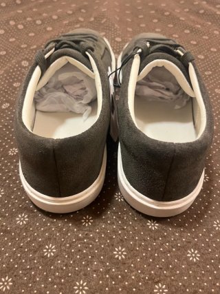 Zara - Zapatilla Piel - Verde Caqui - Talla 43