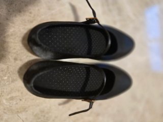 Zapatos de niña negros para fallera/bailar